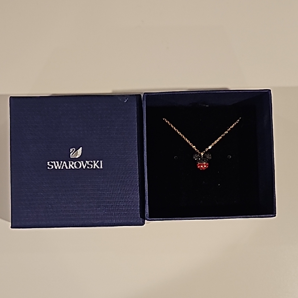 Swarovski X Mickey Mouse Gold Necklace